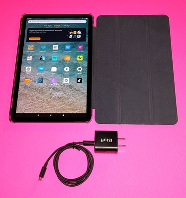 Amazon FIRE MAX 11 Newest Tablet 2K Display Wi-Fi 6 ALEXA Cover Charger Bundle