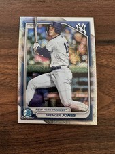 2024 Bowman - Chrome Prospects Spencer Jones #BCP-32 Mojo Refractor (RC) NM