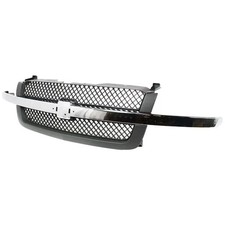 New Grille For 2003-2006 Chevy Silverado Avalanche 1500 Gm1200474 88968933