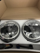 Sinoparcel 7 Inch Round Headlight Assembly With Drlturn Signal Halo Ringh6024 Sinoparcel 7 Inch Round Headlight Assembly With Drlturn Signal Halo Ringh6024