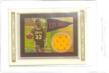 2008-09 Topps T-51 Murad Baloncesto Lakers Magic Johnson Juego Usado Reliquia Salón de la fama