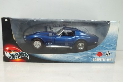 1969 Chevrolet Corvette Hot Wheels 1:18 Die Cast | eBay 1969 Chevrolet Corvette Hot Wheels 1:18 Die Cast | eBay