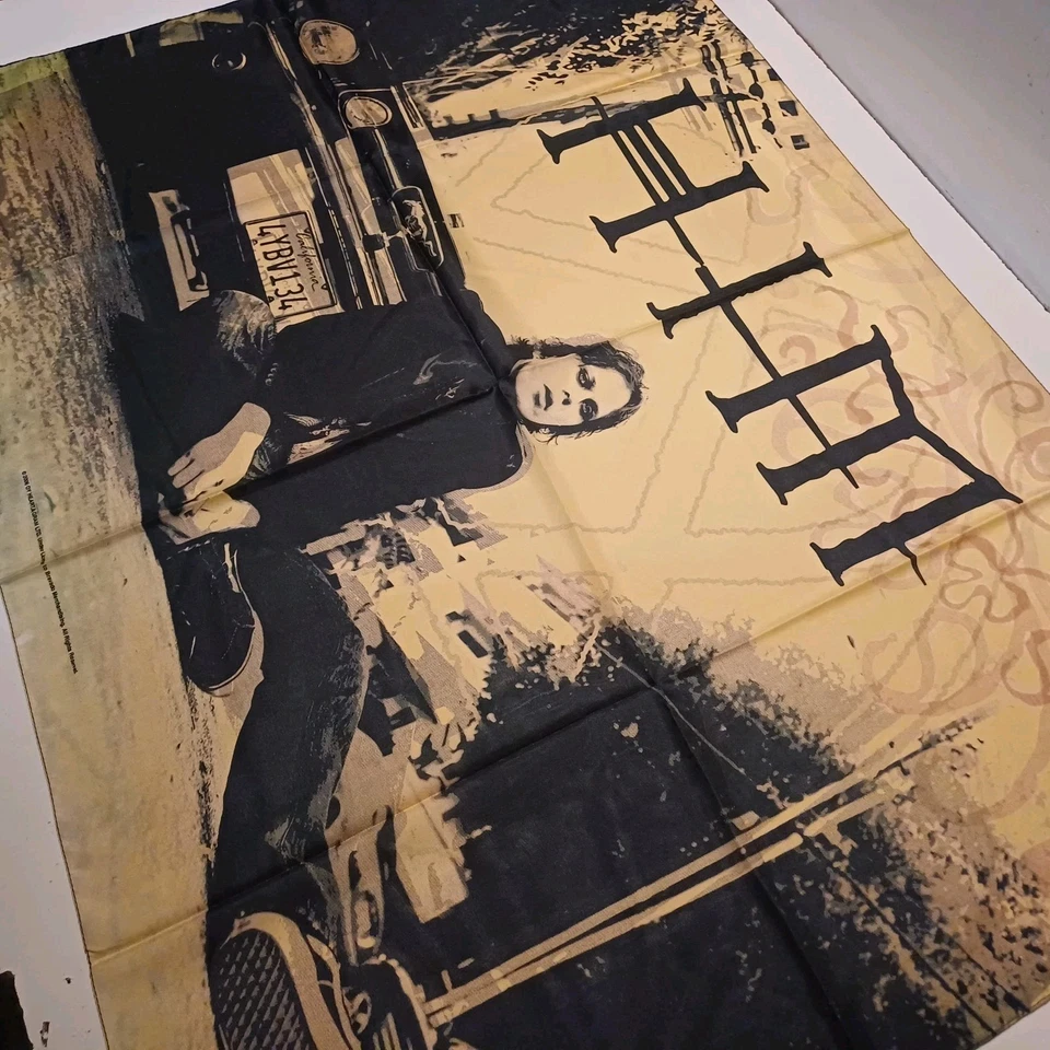 Vintage  HIM  Unused  2006  TEXTILE POSTER FLAG  Ville Valo - Image 4 of 4