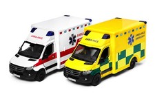 5 Mercedes Benz Sprinter Ambulance Set Diecas...