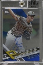 2017 Topps Clearly Authentic Auto Blue 3/25 Jameson Taillon #CAAU-JTA Auto 0g4