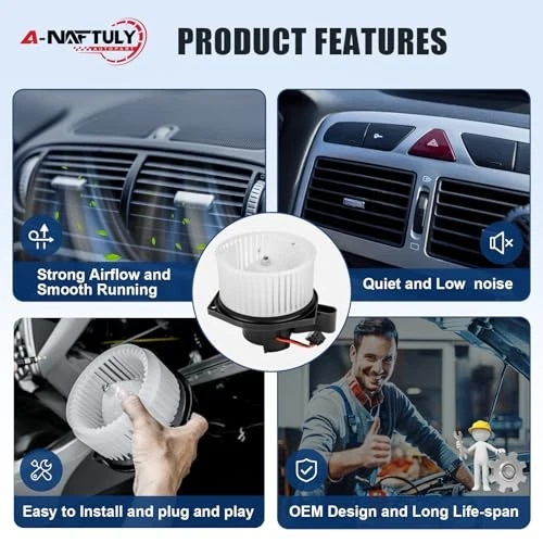 AC Blower Motor Fan for 2004-2012 Chevy Colorado, GMC Canyon, Isuzu i-290/370 - Image 3 of 4