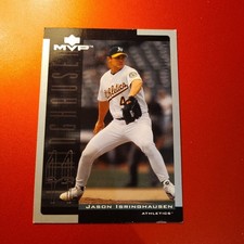 2001 Upper Deck Jason Isringhausen #20 Oakland Athletics MVP Baseball Card