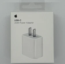 Apple Official 20W USB-C Wall Charger Fast Power Adapter OEM MHJA3AM/A - A2305