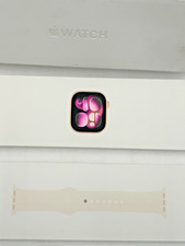 Apple Watch Series 11 46mm GPS Rose Gold Case w Light Blush Sport Band MEV74LW/A