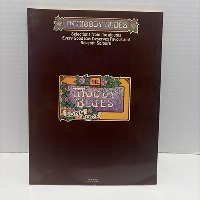 The Moody Blues Songbook SELECTIONS FROM THE ALBUMS Song Book Sheet Music 1973