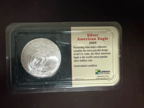 2009 American Eagle Silver Dollar 1oz Fine Silver Uncirculated