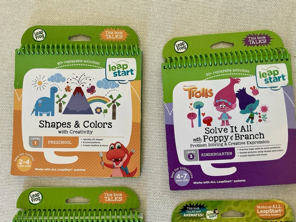NEW LeapFrog LeapStart Level 1 - Level 3 Activity 4-Book Bundle - Image 2 of 4