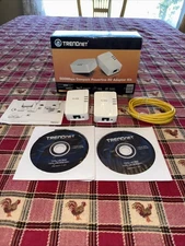 Trendnet Powerline 500Mbps AV Adapter Kit TPL-406E2K