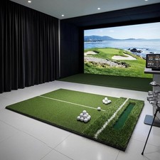 Dural 6x4/5x4 Ft Golf Hitting Mat with Ball Tray for Chipping Swing Driving
