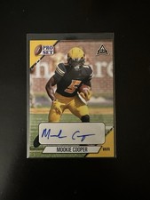 2021 Leaf Pro Set College - Autographs Mookie Cooper #PS-MC3 Gold (AU, RC)