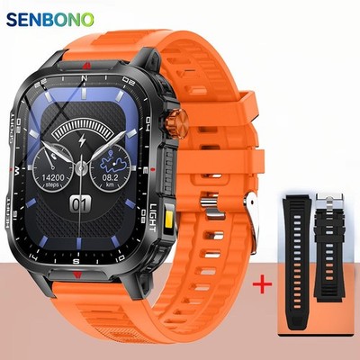2026 MAX68 Smartwatch, Waterproof Smartwatch Bluetooth iPhone Samsung