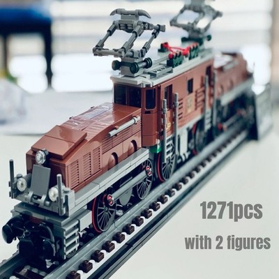 Crocodile Locomotive Building Blocks MOC 10277 Toy * No Box * Sealed Bags *