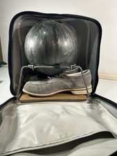 Brunswick The Pearl 15 lb Bowling Ball Bundle 8.5 Shoes/Bag/Ball Good Condition