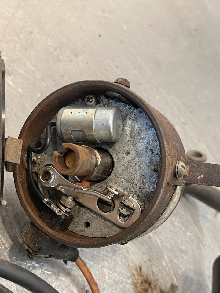 Kit Punti E Condensatore Per Distributore Allis Chalmers – Adatto A Delco 1112593 E Motori Gleaner E G226