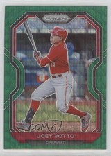 2021 Panini Prizm Tier III Green Wave Prizm Joey Votto #221 0b2