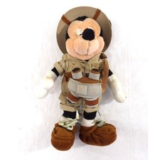 Disney Mickey Mouse Safari Mickey 10in. Plush preowned