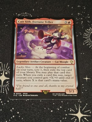 Cait Sith, Fortune Teller 54, Final Fantasy REG, FIC MTG TCG
