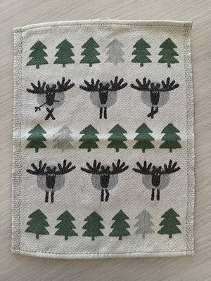 Ekelund Sweden Tea Towel, Sweden, Moose Forest, 14  X 18 