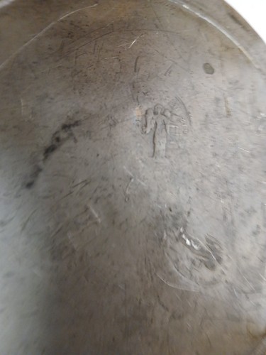 18th century c.1750 Antique pewter dish bowl Englisch Zinn - Picture 9 of 11