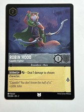 Robin Hood - Capable Fighter Cold Foil Rise of the Floodborn 193/204 NM Lorcana