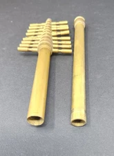 11 piece set Antique BRASS CORK BORER Victorian Apothecary Wine Maker 