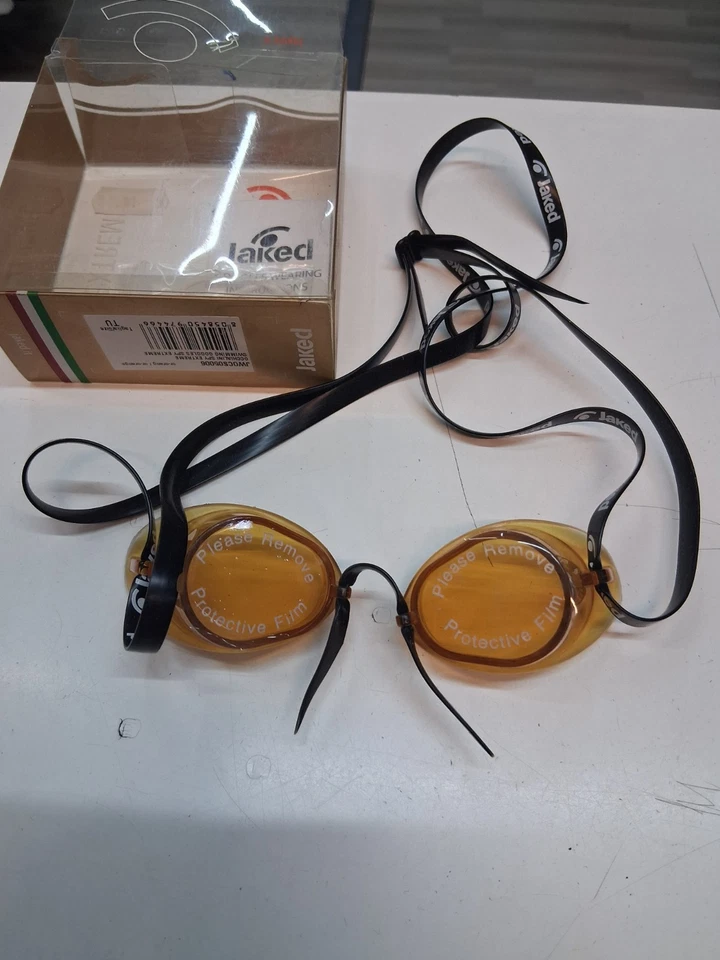 JAKED JAKE - OCCHIALINI SVEDESI - SPY EXTREME - JWOCS05006-40 SM - ORANGE TRASPARENTI