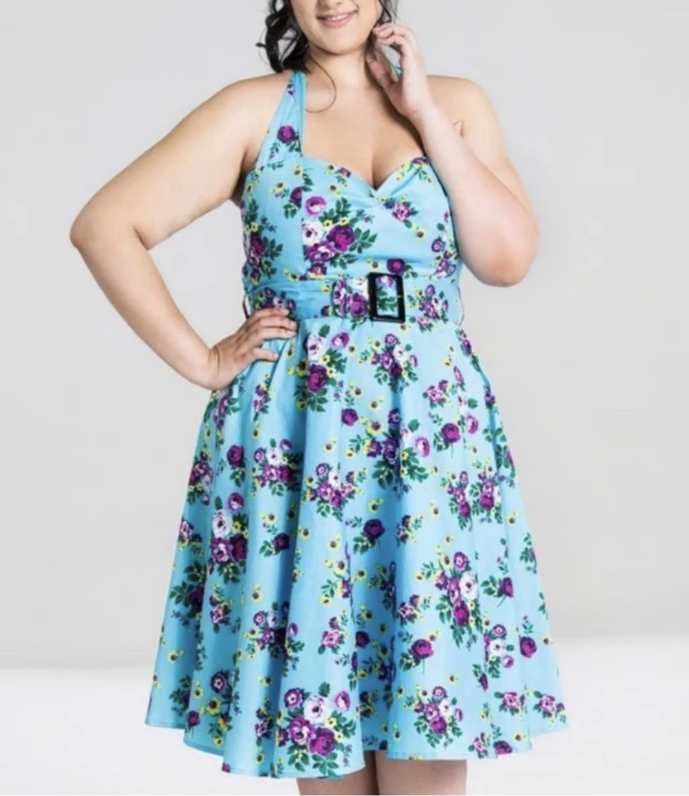 Hell Bunny Halter Sleeve Floral Dresses for Women for sale | eBay Hell Bunny Halter Sleeve Floral Dresses for Women for sale | eBay