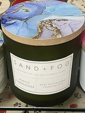 ✨Sand + Fog 24 Oz / 694g Triple Wick Rustic Farmhouse Scented Candle Christmas