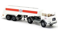 Brekina 84122 Krupp Lf 980 Lkw Tank Sattelzug Esso Tankwagen Tanker 1:87 H0
