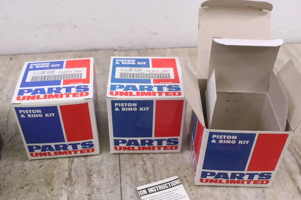 1992-1994 POLARIS XLT 600 Jarro Cilindro 2º Sobre com PISTÕES NOVOS - Imagem 3 de 4