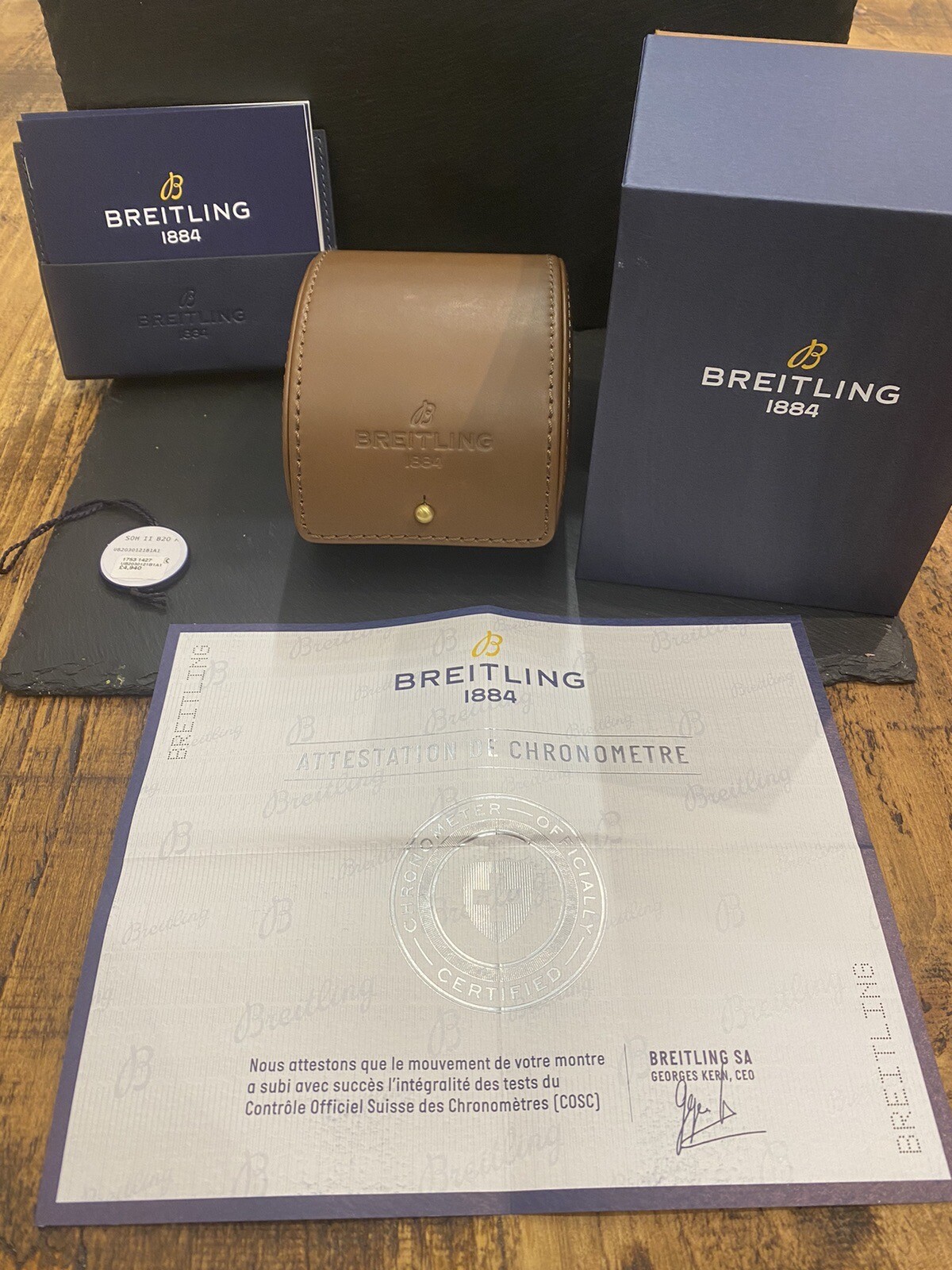Breitling Superocean Heritage II B20 Rose Gold 44mm Including Wolf