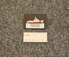 US Coast Guard WPB 82 Foot Point Class Patrol Boat Enamel Lapel Pin -Great gifts