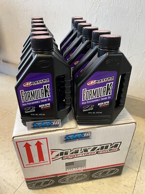 MAXIMA Formula K2 High RPM Synthetic 2T Engine Oil 16 U.S.fl oz