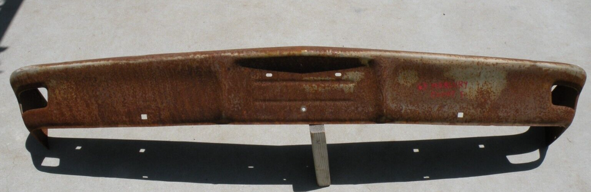 1963 Mercury Comet Front Bumper | XS | Triple Plated Chrome | 63