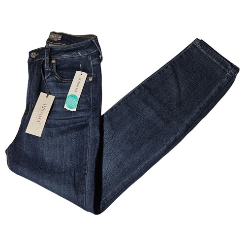 Just USA High Rise Skinny Jeans Womens Size 30P Medium Wash Denim Pants