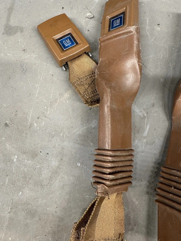 Chevy K5 Blazer 1973-1987 camioneta pickup cinturones de seguridad de regazo hebillas GMC Jimmy Sierra Foto 3 de 4