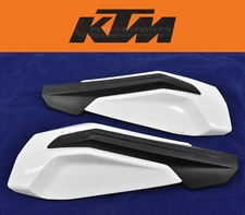 Hand Guards Deflector White KTM EXC SX XC-W 350 360 380 520(Req Atch Kit)#G280 B