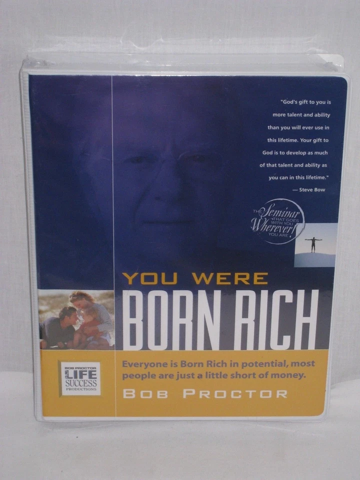 Bob Proctor You Were Born Rich 6 DVD+15 CD MSRP $595 SAVE $200 BRAND NEW SEALED - Image 4 of 4