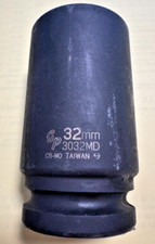 Grey Pneumatic 3032md Deep Impact Socket 34 In Drive 32mm Deep Warranty Grey Pneumatic 3032md Deep Impact Socket 34 In Drive 32mm Deep Warranty