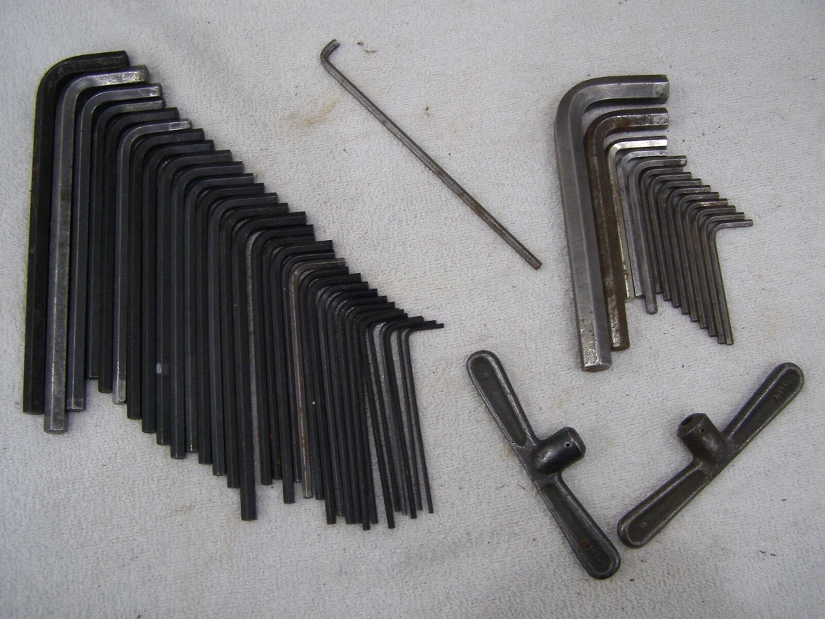 50 Pc USA Original Allen Brand Allen Hex Key Wrenches 34 Long 14