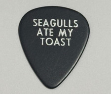 Vintage ERIC CLAPTON Guitar Pick Concert TOUR Plectrum SEAGULLS ATE MY TOAST