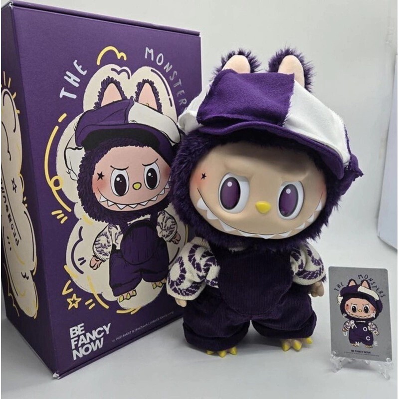 Popmart Official Labubu x Pronounce be Fancy Now Vinyl Plush Popmart Official Labubu x Pronounce be Fancy Now Vinyl Plush
