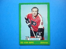 1973/74 O-PEE-CHEE NHL HOCKEY CARD #206 ED VAN IMPE NM SHARP+ 73/74 OPC