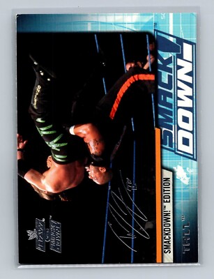 2002 Fleer WWE Wrestling Smack Down Tazz #52