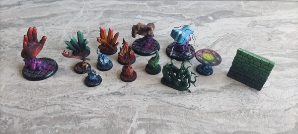Miniaturas Pintadas Spells 28/32mm | Painted RPG Wargame